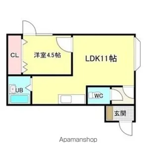 ハイツパコ【1階】の間取り