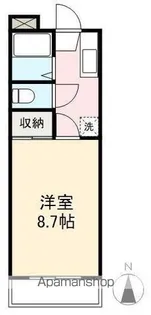 ラフィネ・ノワール高松【3階】の間取り