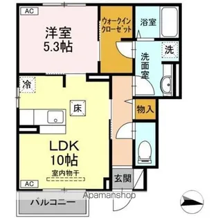 コラール A【1階】の間取り