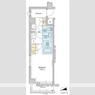 1Kの間取り画像