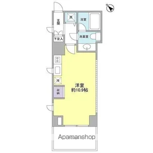 プロスペクト渋谷道玄坂【2階】の間取り