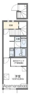 レオネクストグッド ハッシー【208号室】の間取り