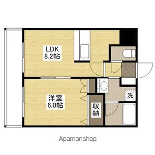 コンフォート原田【1階】の間取り