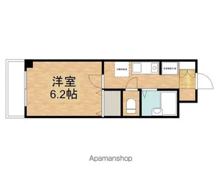 アースリソース壱番館【301号室】の間取り