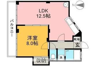 メゾンドグランツⅠ【3階】の間取り