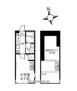 レジェンドヴィラ弘明寺【2階】の間取り