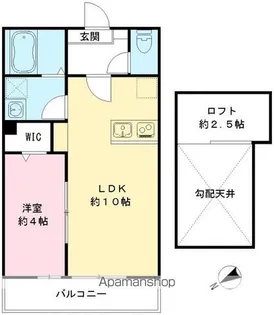 ステラフィオーレ【202号室号室】の間取り