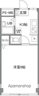 山本ビル【3階】の間取り