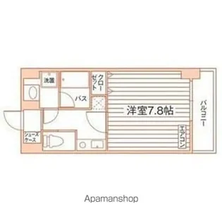 ユニエトワール豊田【504号室】の間取り