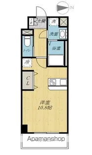 スカイメゾン新町【205号室】の間取り