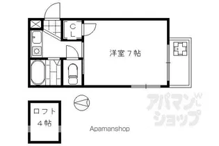 アトレ堺町【205号室】の間取り