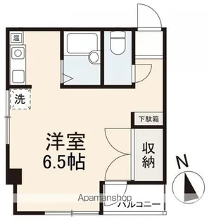 PRIMROSE【302号室】の間取り