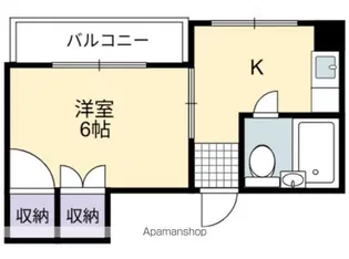 戸倉ビル【204号室号室】の間取り