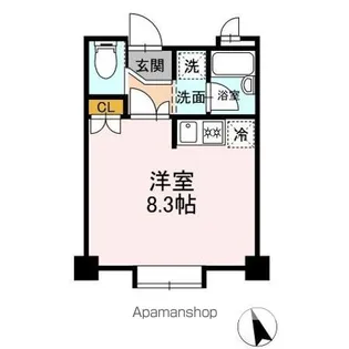 メゾンセノーテ【5階】の間取り