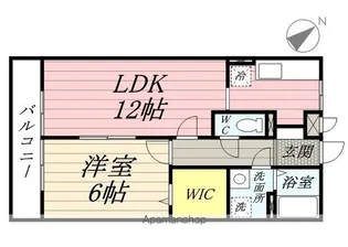 セイシェル・大山 B棟【3階】の間取り