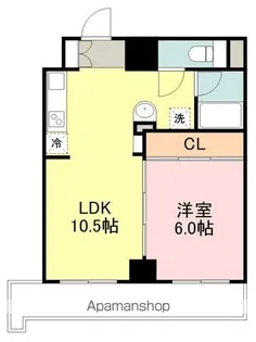 平和マンション北仙台【3階】の間取り