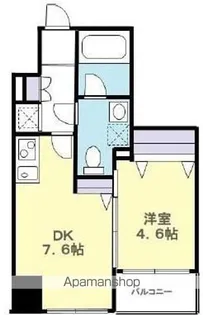 ドゥーエ東高円寺【702号室】の間取り