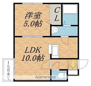 ラフィネモードⅢ【3階】の間取り