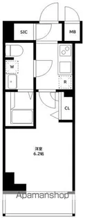 RISING PLACE 川崎二番館【5階】の間取り