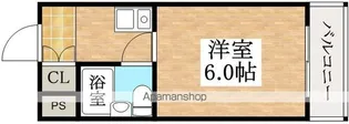 東住吉リバーサイドプラザ【3階】の間取り