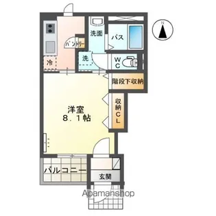 スリジエ A【1階】の間取り