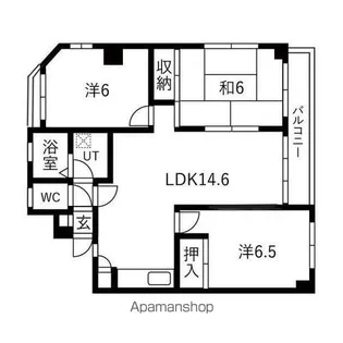 ノヴァ藤ヶ丘東【3階】の間取り