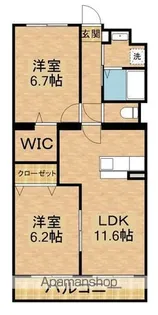 グレース高千穂【3階】の間取り