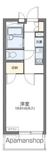 レオパレスTF ONE【1階】の間取り