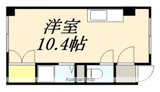 ヒルトン函館【303号室】の間取り