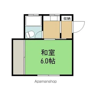 スタイルK【201号室】の間取り