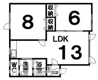 プロスパ【1階】の間取り