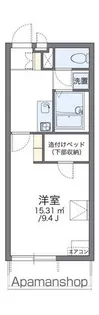 レオパレスイーグルⅥ【3階】の間取り