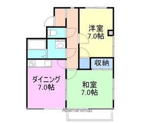 グランディールマツノ【302号室】の間取り