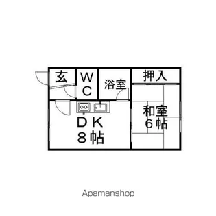 千寿マンション【7号室】の間取り