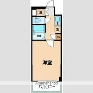 東京都中野区本町3丁目【マンション】の間取り