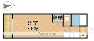 まえの花きゃべつ【2階】の間取り