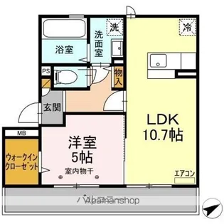 ウェルデンス幕張【3階】の間取り