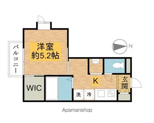 ライトヒルズⅡ【101号室】の間取り
