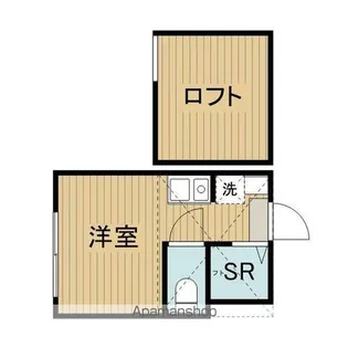 東京都中野区大和町1丁目【アパート】の間取り