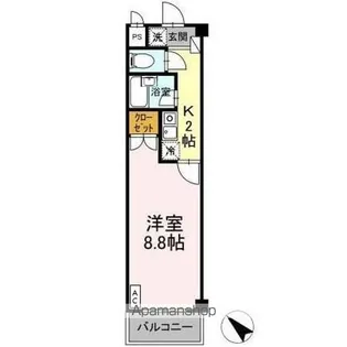 タイムD1【4階】の間取り