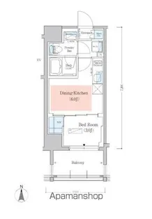 アーバネックス深川木場【14階】の間取り