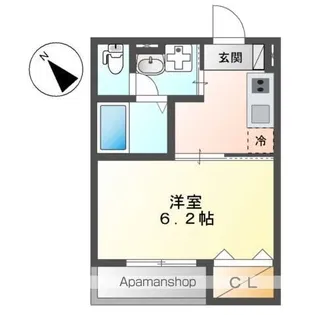 A.C.GRANDAGE【3階】の間取り
