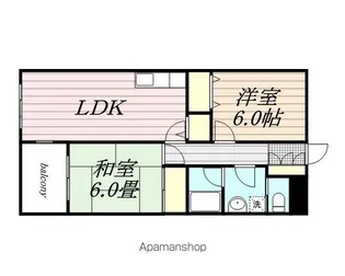 ネバーランド【2階】の間取り