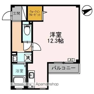 スプレンダー【3階】の間取り