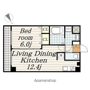 MAY AZURL登戸【3階】の間取り
