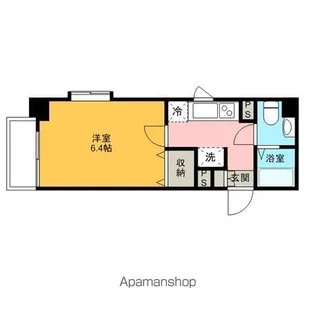 エコロジー都立大学レジデンス【4階】の間取り