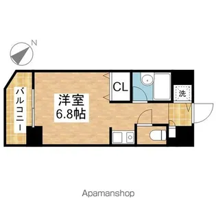 PENOTO杁中【302号室】の間取り