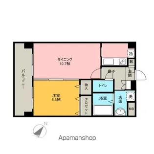 パインヒルズ志免【5階】の間取り