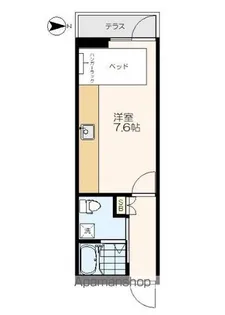 ウィンコーポ池袋【1階】の間取り