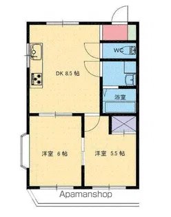 第二佐川ビル【3階】の間取り